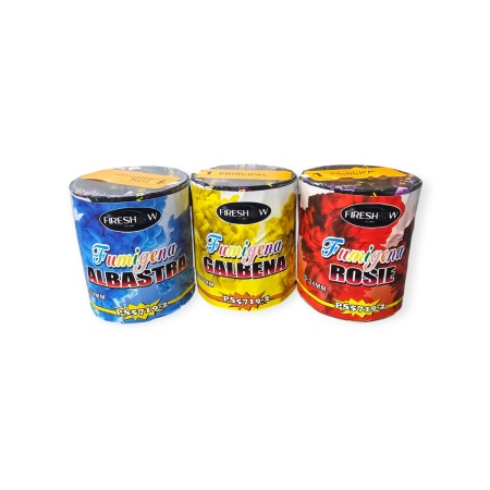 Fumigene Tricolore Rosu/Galben/Albastru