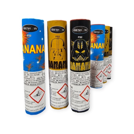 Artificii Banana 3 Efecte 6Buc/Set