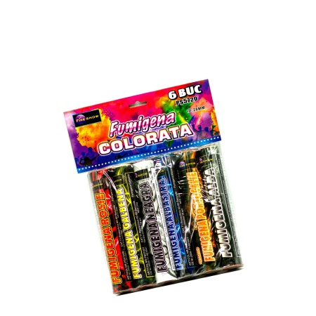 Fumigene Colorate cu Inel 6Buc/Set